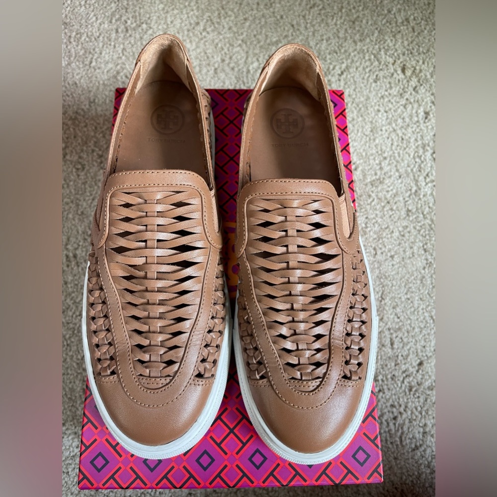 TORY BURCH - HUARACHE 2 SLIP-ON SNEAKER TAN